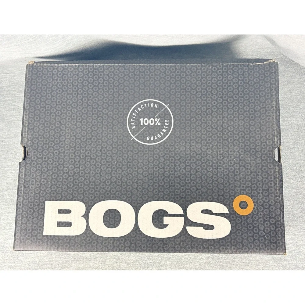 Bogs Classic High Boots Mens 7 Black Waterproof Insulated Winter Boots Non Slip